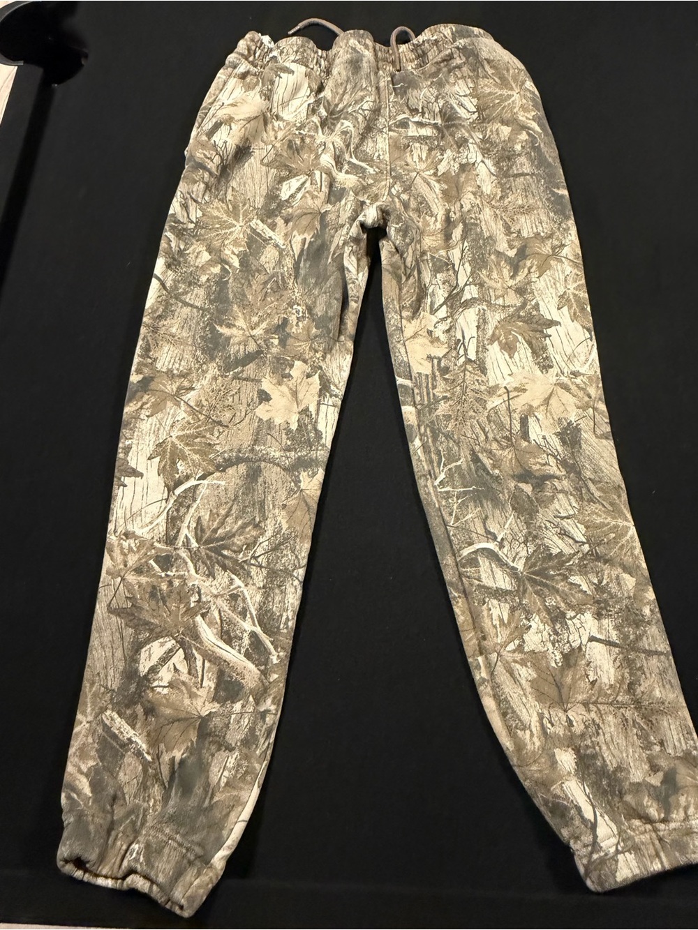 H&M Men's Camo Drawstring Joggers - Tan & Gray